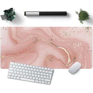 Desktop and Workstation Mat | Pink Marble - Shop Jory