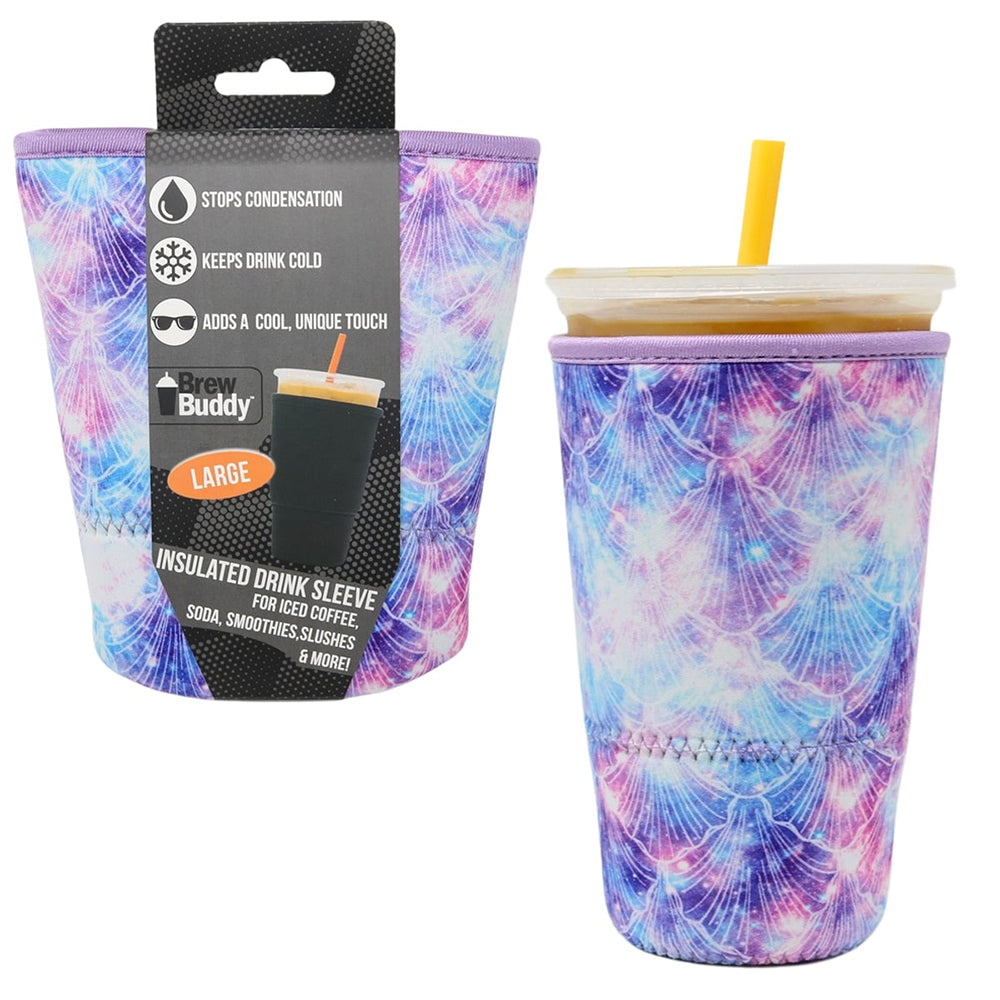 Iced Coffee Sleeve With Handle Size Large Purple Butterfly Iced Coffee Cup  Holder, Insulated Drink Holder for Loaded Tea, Y2K Aesthetic 