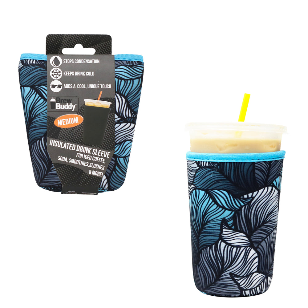 Cup Sleeves for Cold Drinks Reusable Cup Sleeve with Strap